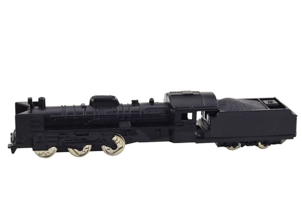 Lokomotivvogn model i metal 1:48 sort 15 cm