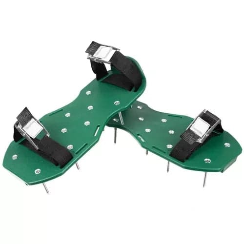 Plænelufter-sko med 26 pigge 5 cm, str. 36-46, 2-pak