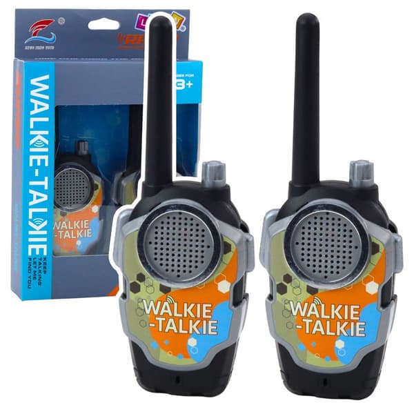 Walkie-talkie-setti lapsille 2 kpl, kantama jopa 1000 m