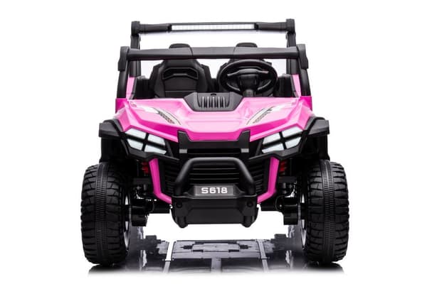 Lasten akkukäyttöinen auto S618 4x4 vaaleanpunainen