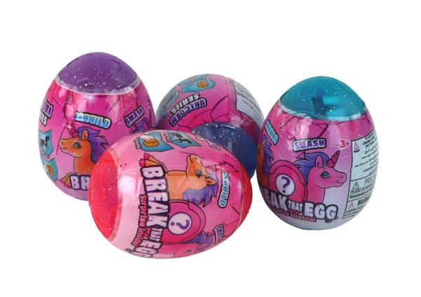 Yllätysmunan yksisarvinen 6 cm Magic Cracking Unicorn Egg, 1 kpl