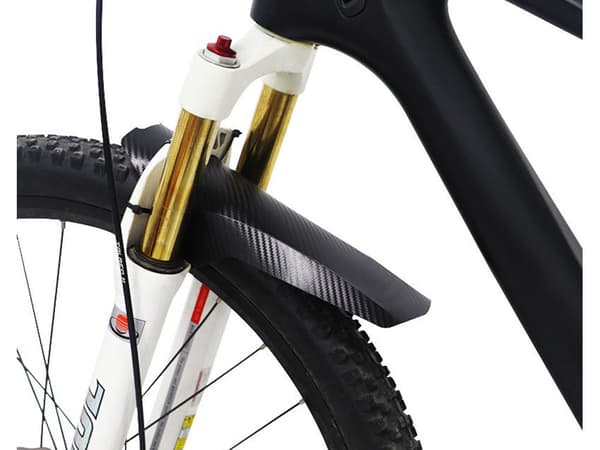 Cykelskærme frem/bag 2-pak 24–28" universel montering sort