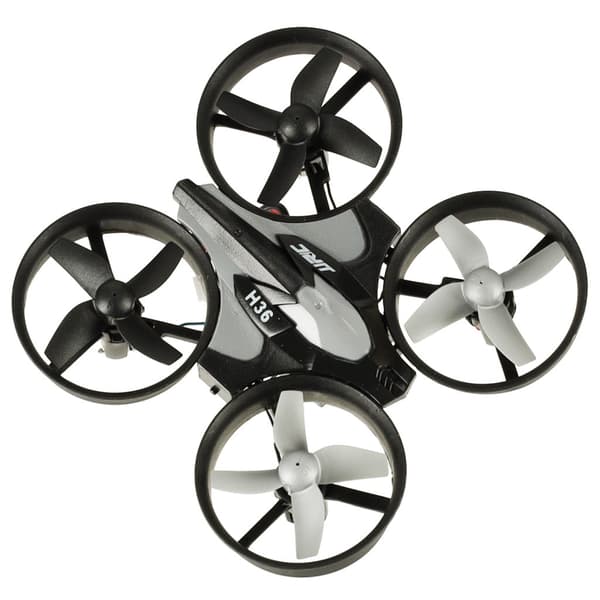 Mini-drone JJRC H36 2.4GHz med headless mode og auto-retur