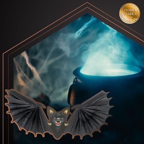 Hængende flagermus Halloween-dekoration 60 cm sort foldbar