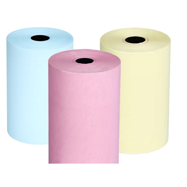 Termopapper rullar 55 mm 3-pack färgmix för termoprinter/mini printer