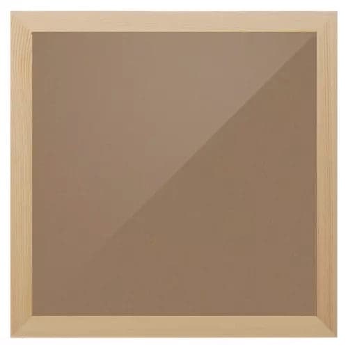 Fotoram furu 30x30 cm med plexiglas och väggkrok