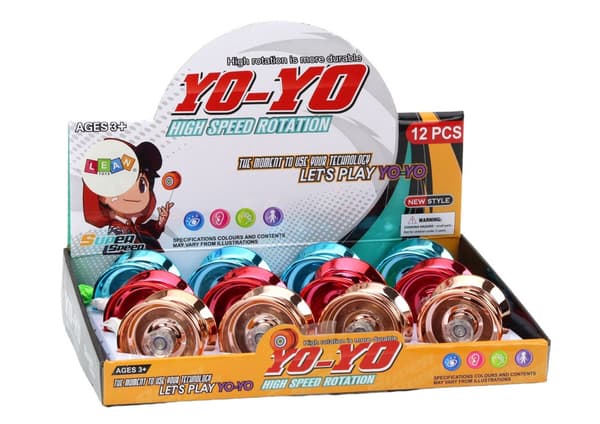 Alumiini-yoyo 5,5 cm laakerilla