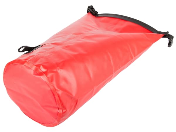 Vedenpitävä dry bag 30 L 70x37 cm remmi roll-top punainen