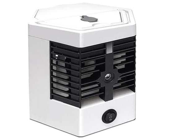 Mini luftkonditionering 2-i-1 USB med luftfugter 8 W
