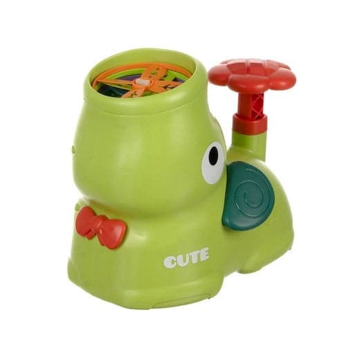 Disc launcher leksak med pump, 8 discar, 2 nät och skyddsglasögon