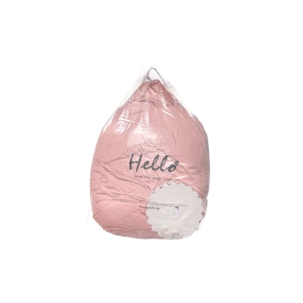 Tipiteltta verho vaaleanpunainen polyesteri 70 cm asennussarjalla Light pink