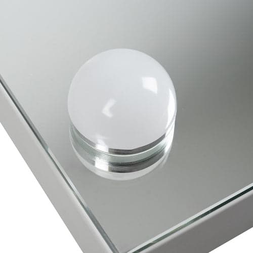 LED sminkspegel 80x62 cm med 18 LED, touchdimmer, 10x sugproppsspegel