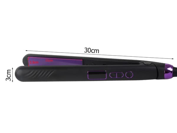 Glattejern med keramiske plader 130–210 °C 26 W roterende ledning