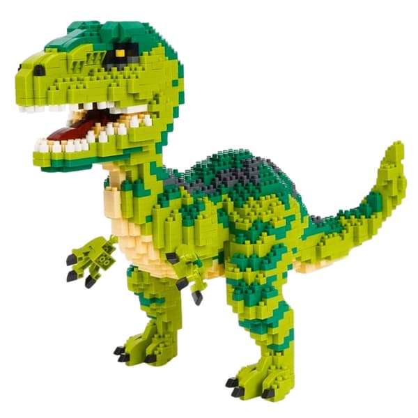3D byggeklodser Velociraptor dinosaur 1457 dele 24x11,5x20 cm