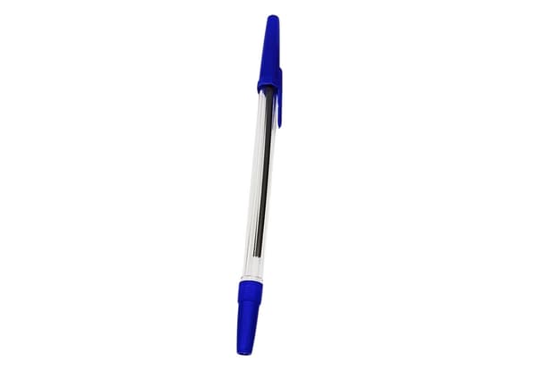Kuglepenne blå 10-pack 1 mm spids 0,4 mm linjebredde