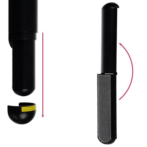 Trådløs fnugfjerner/tøjshaver 3 hastigheder USB-C 2-i-1
