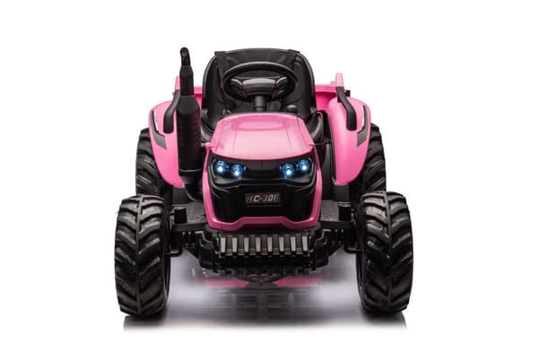 Elektrisk lektraktor för barn 24V rosa Battery Tractor HC-306