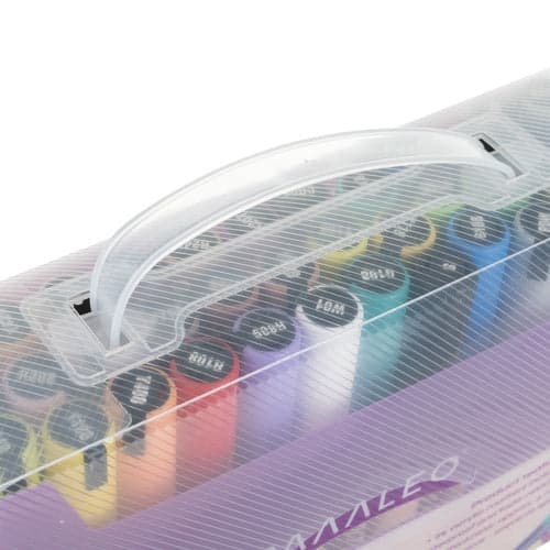Akrylmarkere 36-pack, varierende farver til kunst og hobby