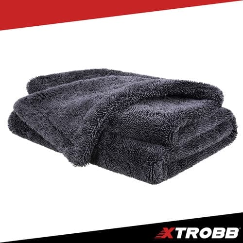 Biltorkduk mikrofiber 90x60 cm 1300 GSM dubbelsidig spiraltvinnad