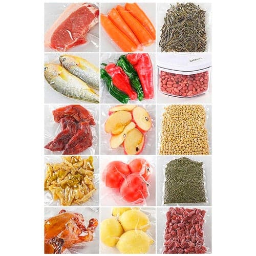 Vakuumförpackare med våg 2 kg, 9 folierullar + 5 påsar, 12V