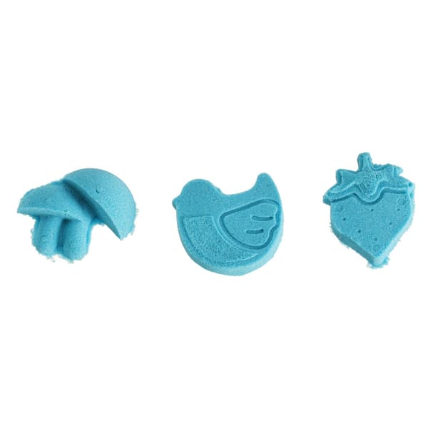 Sensorisk sand til børn 1 kg blå i pose, fra 3 år Blue