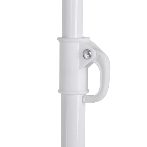 Strandparasol 150 cm UV-skydd justerbar höjd fällbar vattenmelon