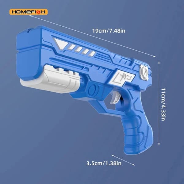 Skumflygplan för Barn – Utskjutande Glidflygplan i Mjuk Foam Blue Gun Random Blue Gun Random
