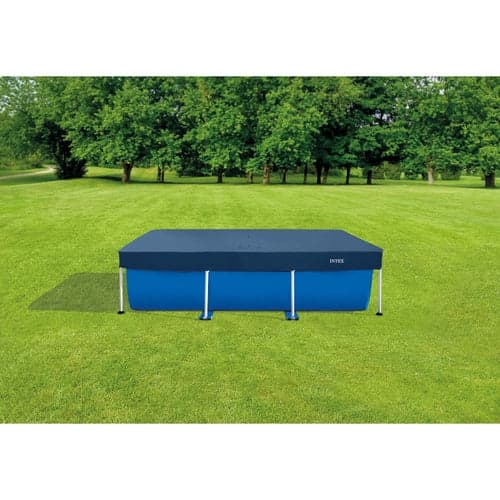 Pooloverdækning rektangulær 260x160 cm til ramme-pool 220x150 cm vinyl