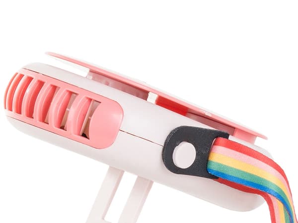 Kaulatuuletin aromaterapialla 3 nopeutta 2000 mAh USB sekoitetut värit