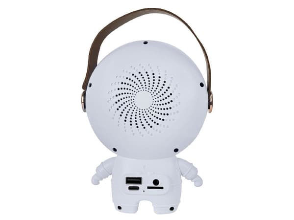 Karaokajärjestelmä Bluetooth-kaiutin LEDillä ja 2 langattomalla mikrofonilla