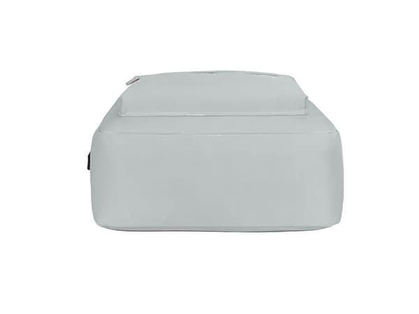 Reppu USB-portilla ja läppärilokerolla 18–20 L, harmaa polyesteri Grey
