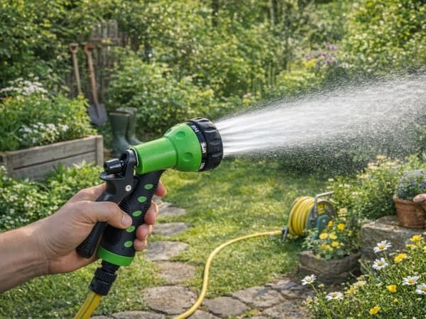 Suihkupistooli letkusuutin 7 asetusta, 3 pikaliitintä
