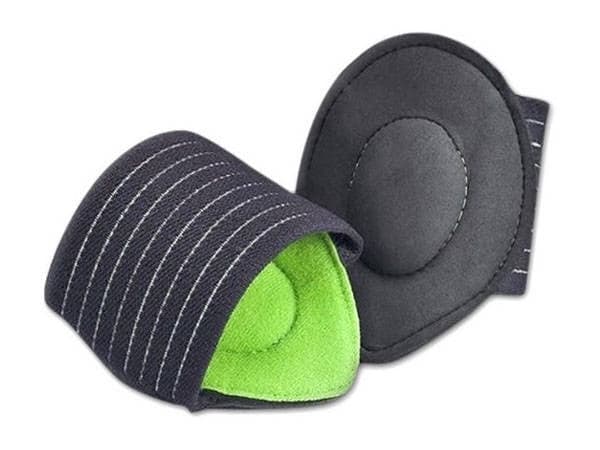Stötdämpande skoinlägg sulor 2-pack, andningsbart tyg