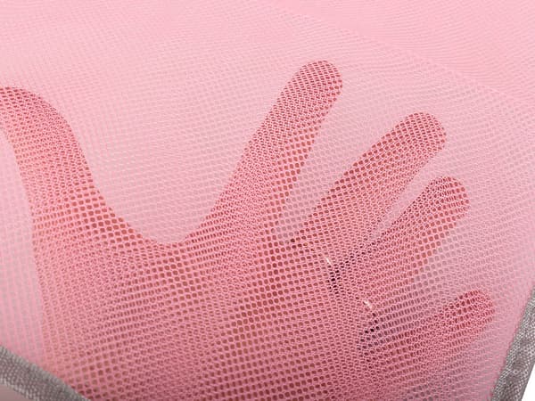 Picnic-tæppe sandafvisende mesh 200x150 cm rosa