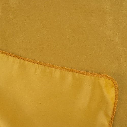 Satinduk guld 900x36 cm polyester bordsduk för fest och event