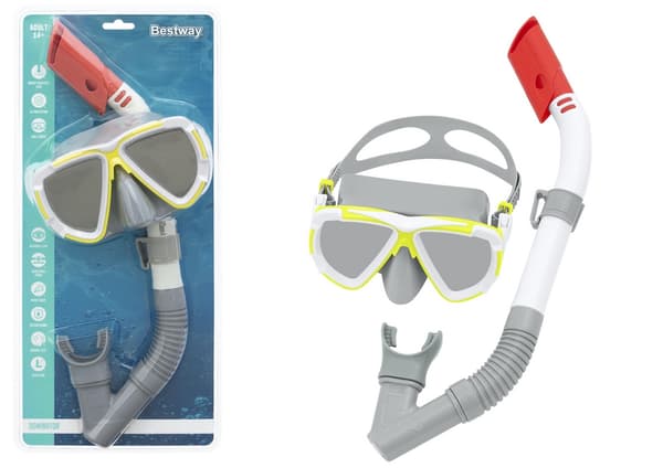 Sukellussetti snorkkelilla ja naamalla lapsille 14+ vuotta