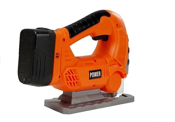 Batteridriven sticksåg leksak för barn, ergonomiskt grepp