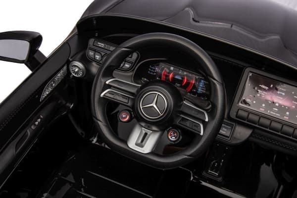 Batteridrevet elbil til børn Mercedes AMG SL63 sort