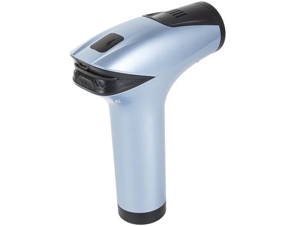 Massagepistol 8 niveauer 5 massagehoveder USB-C 30 W