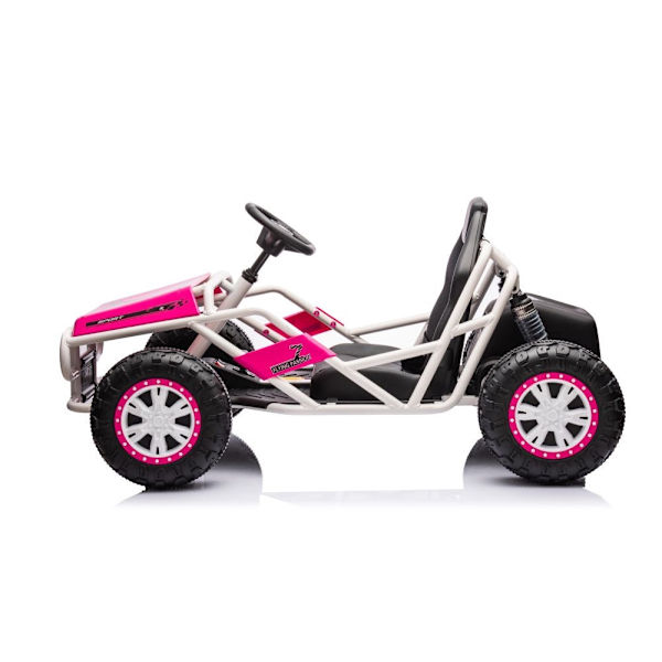 Elbil til børn, buggy, 24V, rosa, Battery Car Buggy A8812