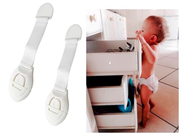 Lastenturvalukko kaappeihin ja laatikoihin itsekiinnittyvä 3M 2-pack