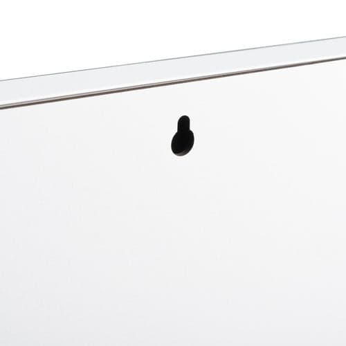 LED sminkspegel 80x62 cm med 18 LED, touchdimmer, 10x sugproppsspegel