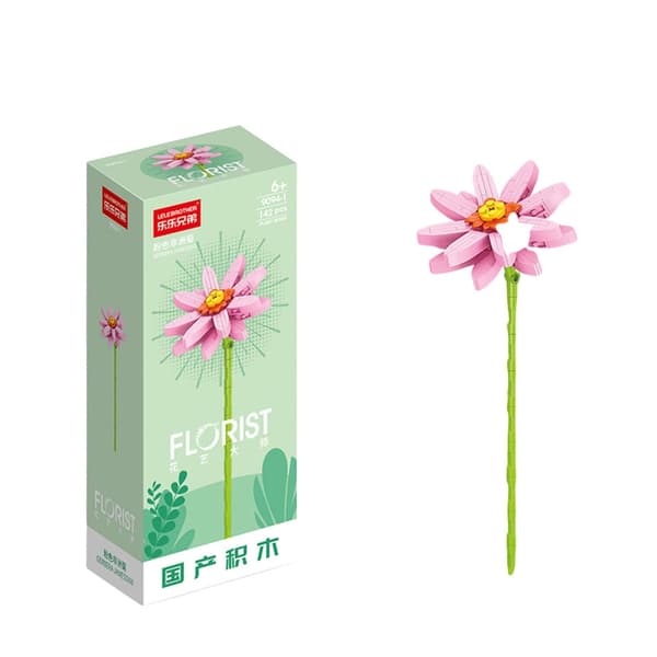 Byggklossar blommor multipack 12 set 56–245 delar kompatibla