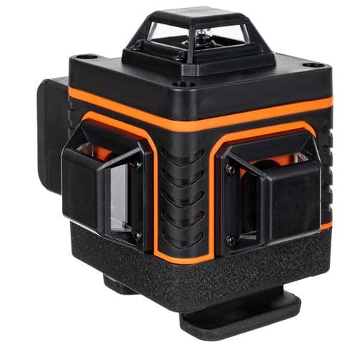 Krydslaser 4D 16-linjer grøn 532nm selvnivellerende IP54 2x1500mAh