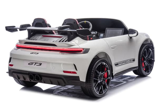 Elbil för barn Porsche GT3 24V batteridriven vit
