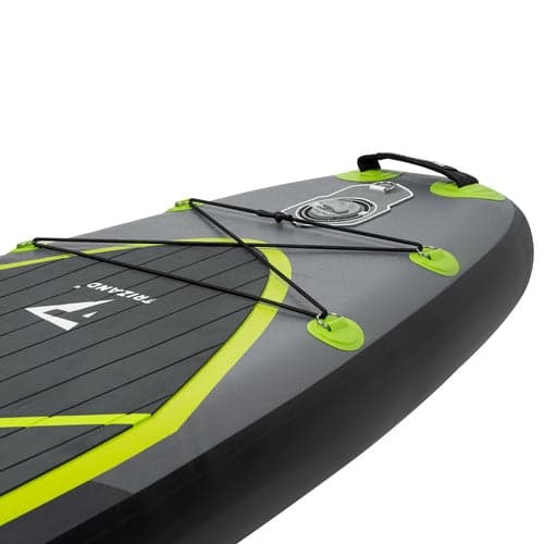 Uppblåsbar SUP-bräda 335 cm set med paddel, säte, pump, ryggsäck