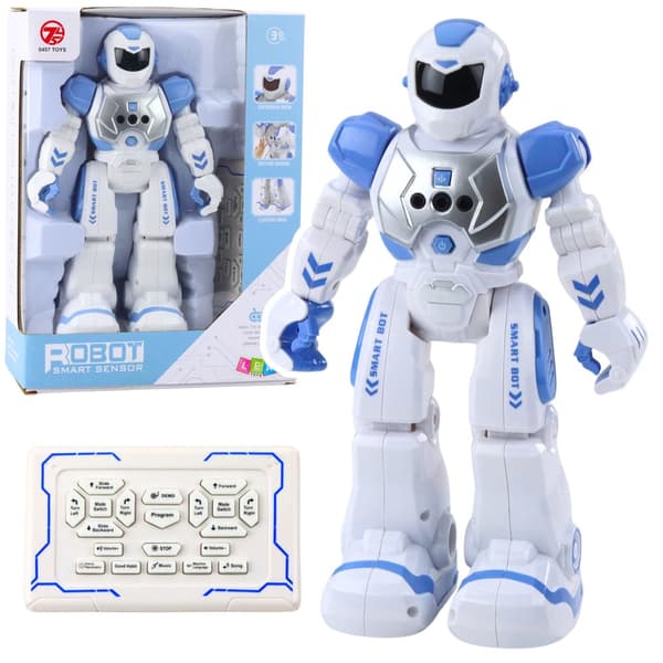 Interaktiv uddannelsesrobot med fjernbetjening, tale/dans, programmering