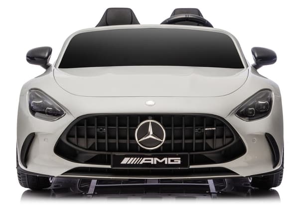 Batteridriven elbil för barn Mercedes GT63 AMG 24V ljusgrå