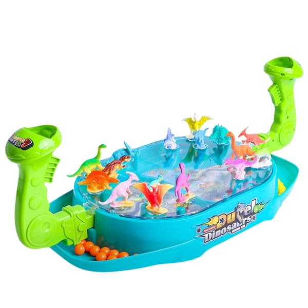 Arcade bollspel Dino Attack med joysticks, 16 dinosaurier, 24 bollar
