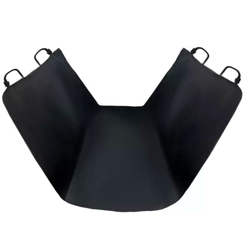 Hundebil-måtte bagsæde 144x144 cm vandafvisende 600D Oxford sort